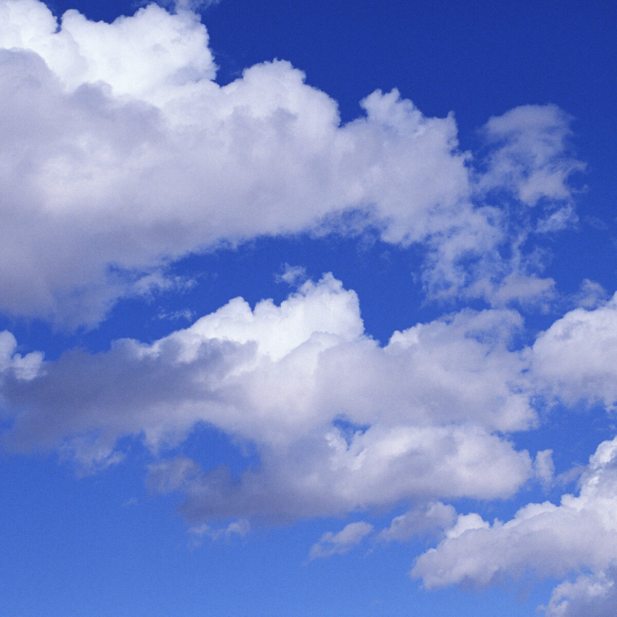 clouds on blue sky